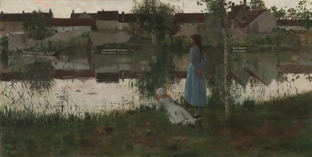 Le Passeur (The Ferryman), by William Stott