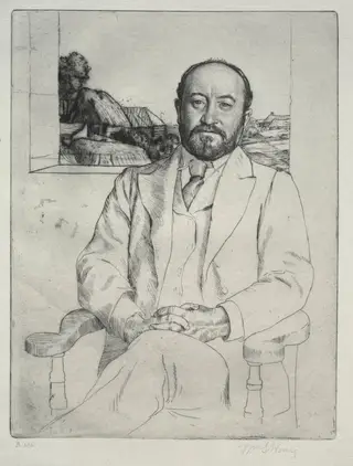 C. J. Knowles, by William Strang