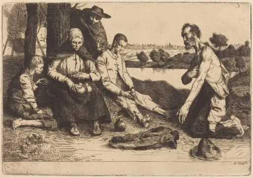 Meal Time, by William Strang