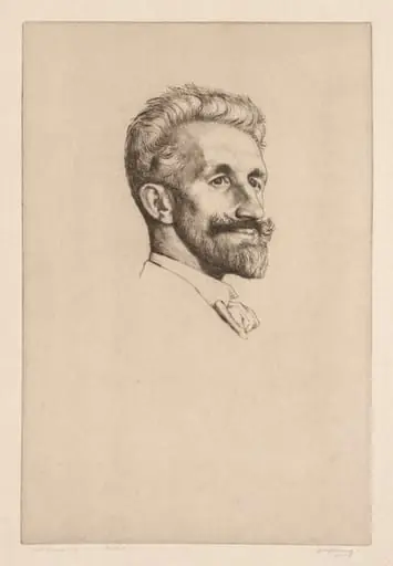 Robert Bontine Cunningham Graham, by William Strang