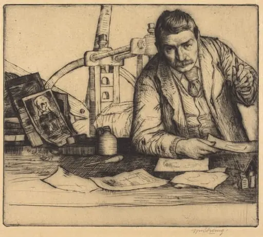 Self-Portrait, by William Strang