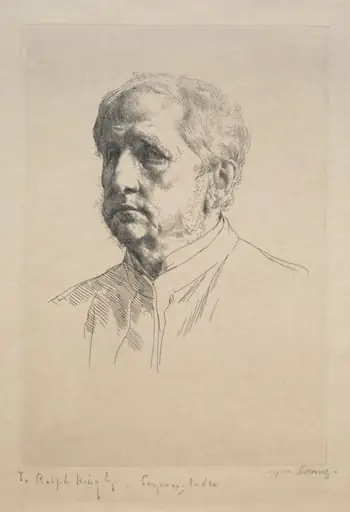 Sir Francis Seymour Haden, by William Strang