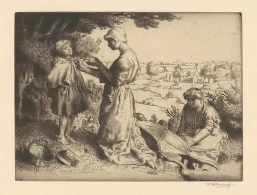 The Errand, by William Strang