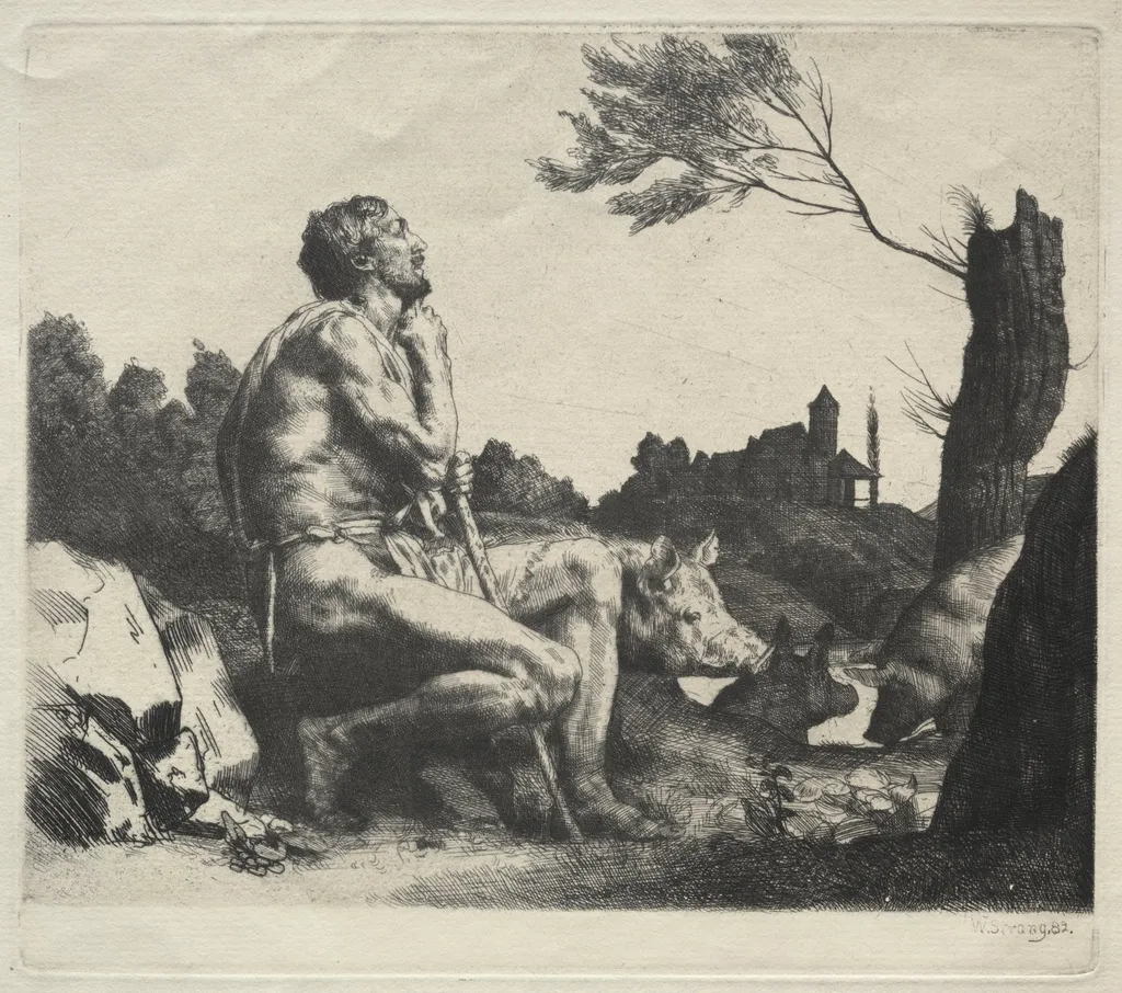 The Prodigal Son, by William Strang, 1882