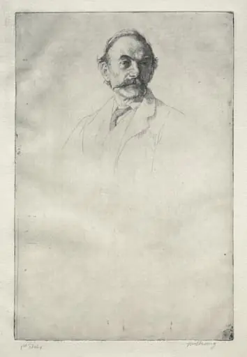 Thomas Hardy, No. 1, by William Strang