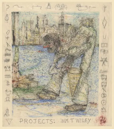 Untitled, by William T. Wiley