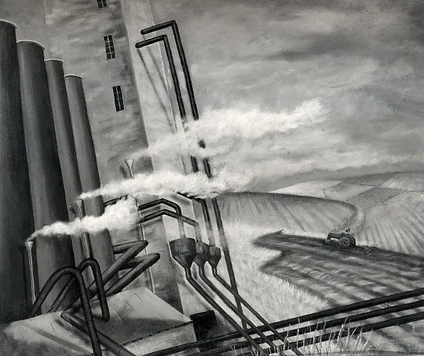 National Defense, by William Tasker, oil, 1921
