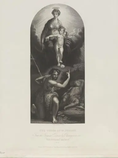 Vision of St. Jerome, by William Thomas Fry