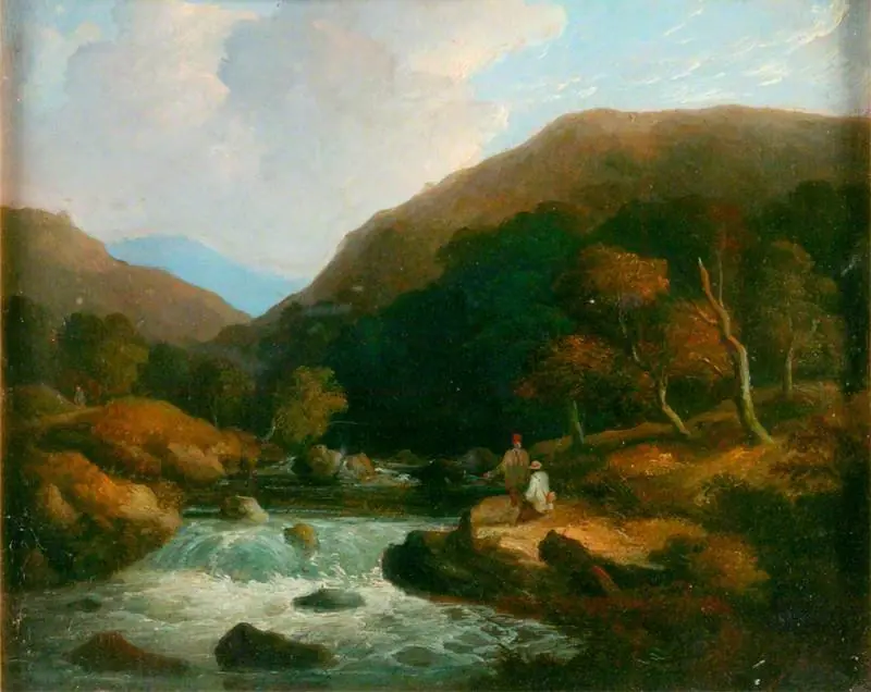 On the Okement, Devon, by William Traies