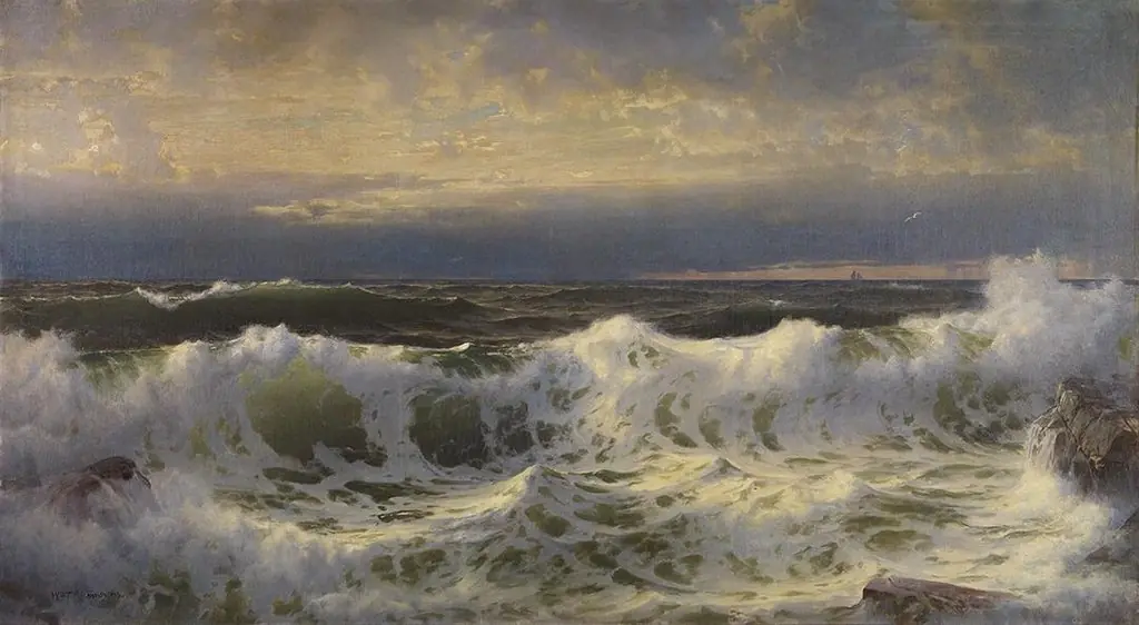Along the Shore, by William Trost Richards