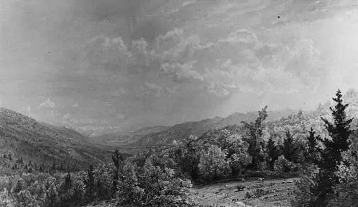 From the Flume House, Franconia, New Hampshire, by William Trost Richards