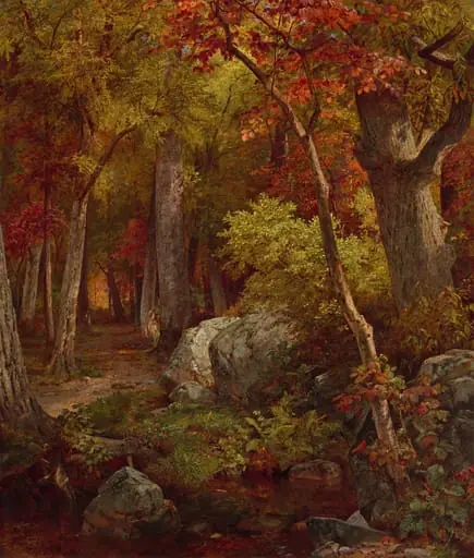 October, by William Trost Richards
