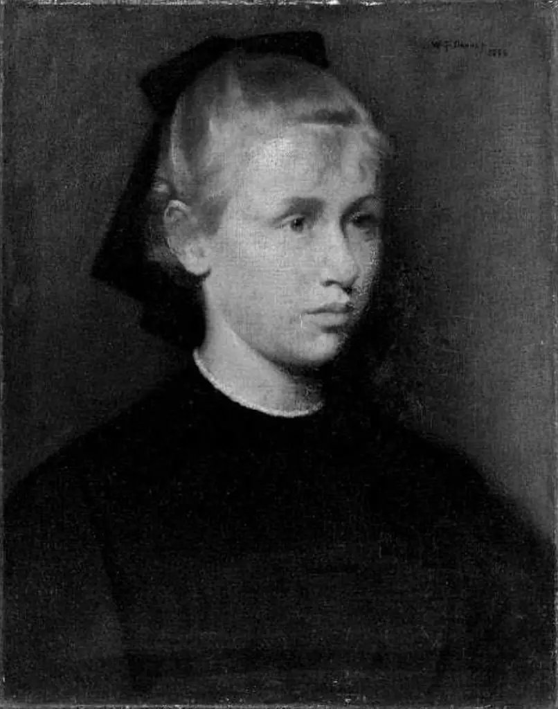 Eva Haviland, by William Turner Dannat