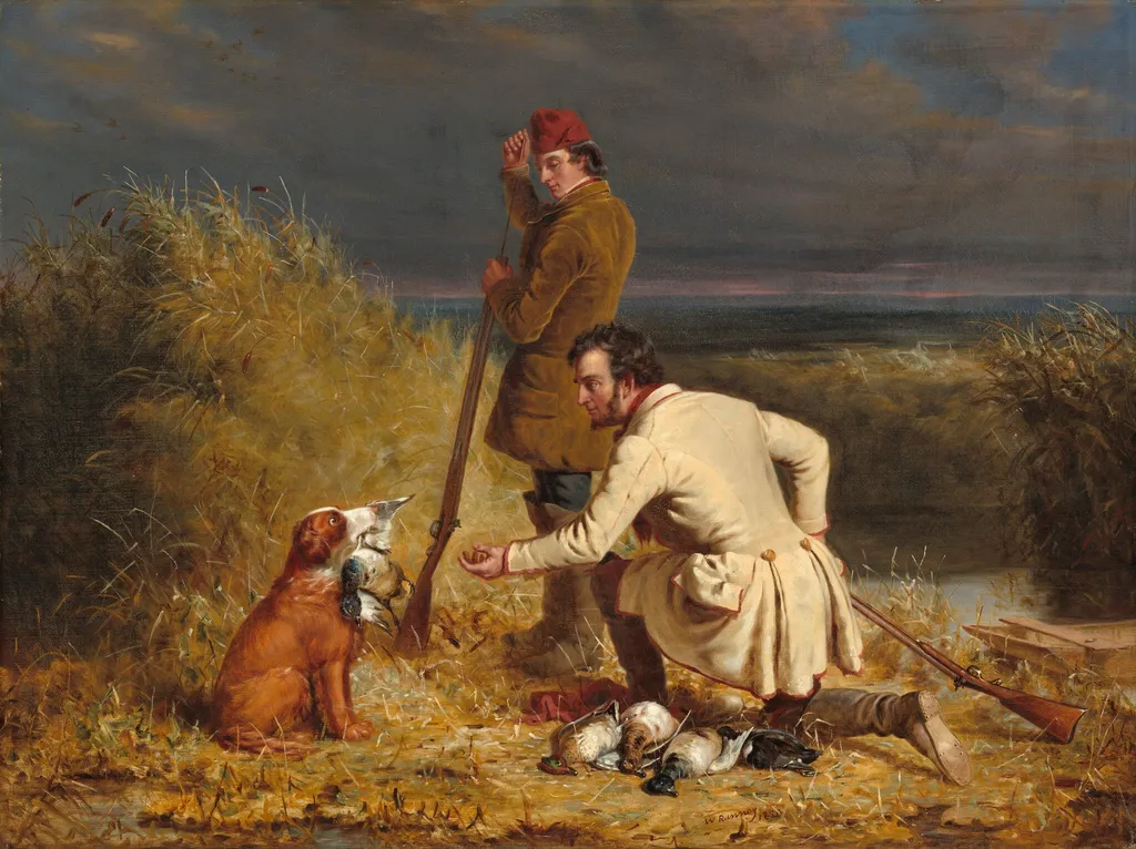 The Retrieve, by William Tylee Ranney, oil, 1850