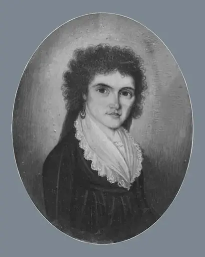 Mrs. Ethan Stone (Abigail Maria Storrs), by William Verstille, 1795