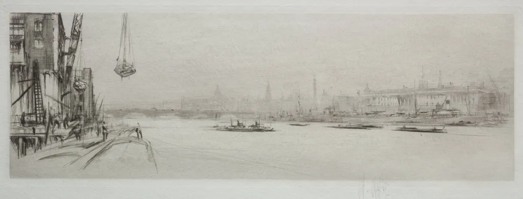 Arteries of Great Britain: The Thames, by William Walcot, 1922