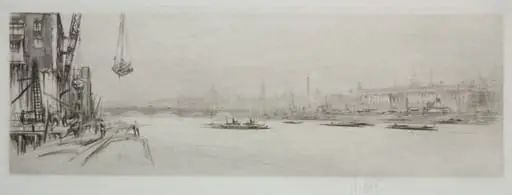 Arteries of Great Britain: The Thames, by William Walcot