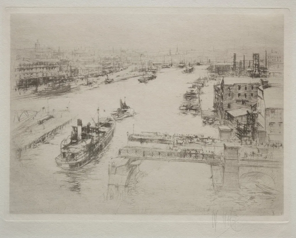 Arteries of Great Britain: The Tyne, by William Walcot, 1922