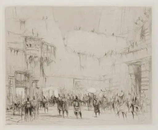 Herodias: Page 19, The ramparts were thronged with people when Vitellius entered the castle gates, by William Walcot