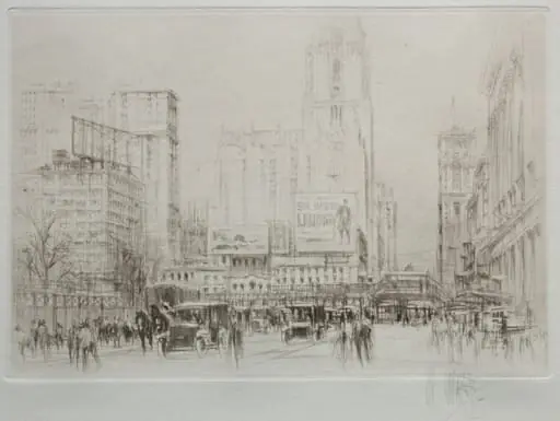 New York City: 42nd Street, by William Walcot