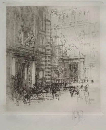 The Baptistry, Florence, by William Walcot