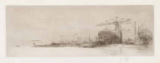 The Clyde from the series The Arteries of Great Britain, by William Walcot