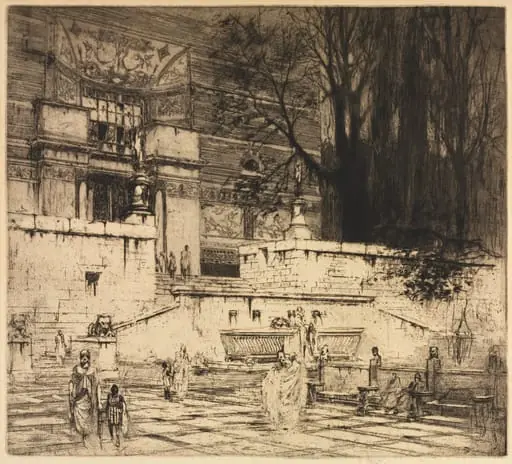 The Days of Ancient Rome: At the House of a Patrician, by William Walcot