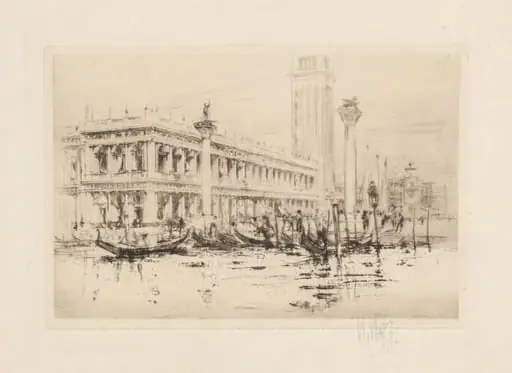 The Venice Set: The Library of St. Mark’s, by William Walcot