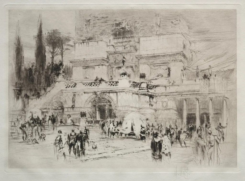 The Villa Quintillii, by William Walcot, 1921