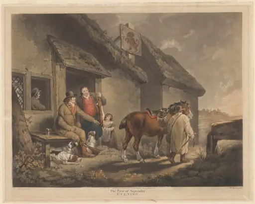 The First of September, Evening, by William Ward