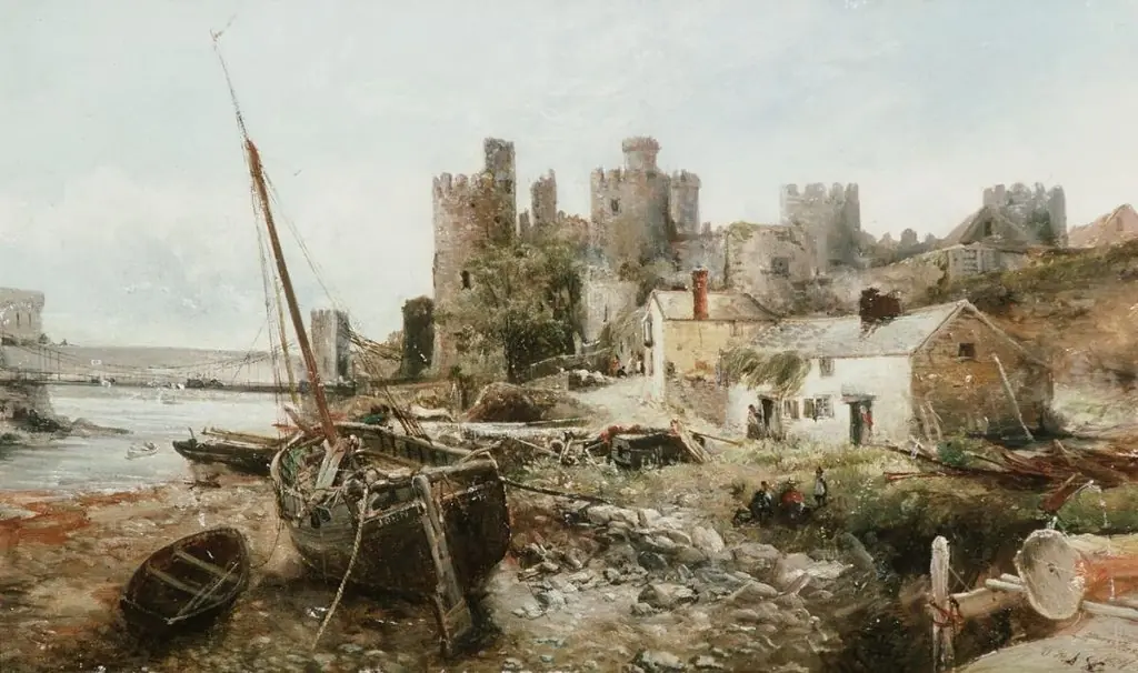 Conway Castle, by William Webb