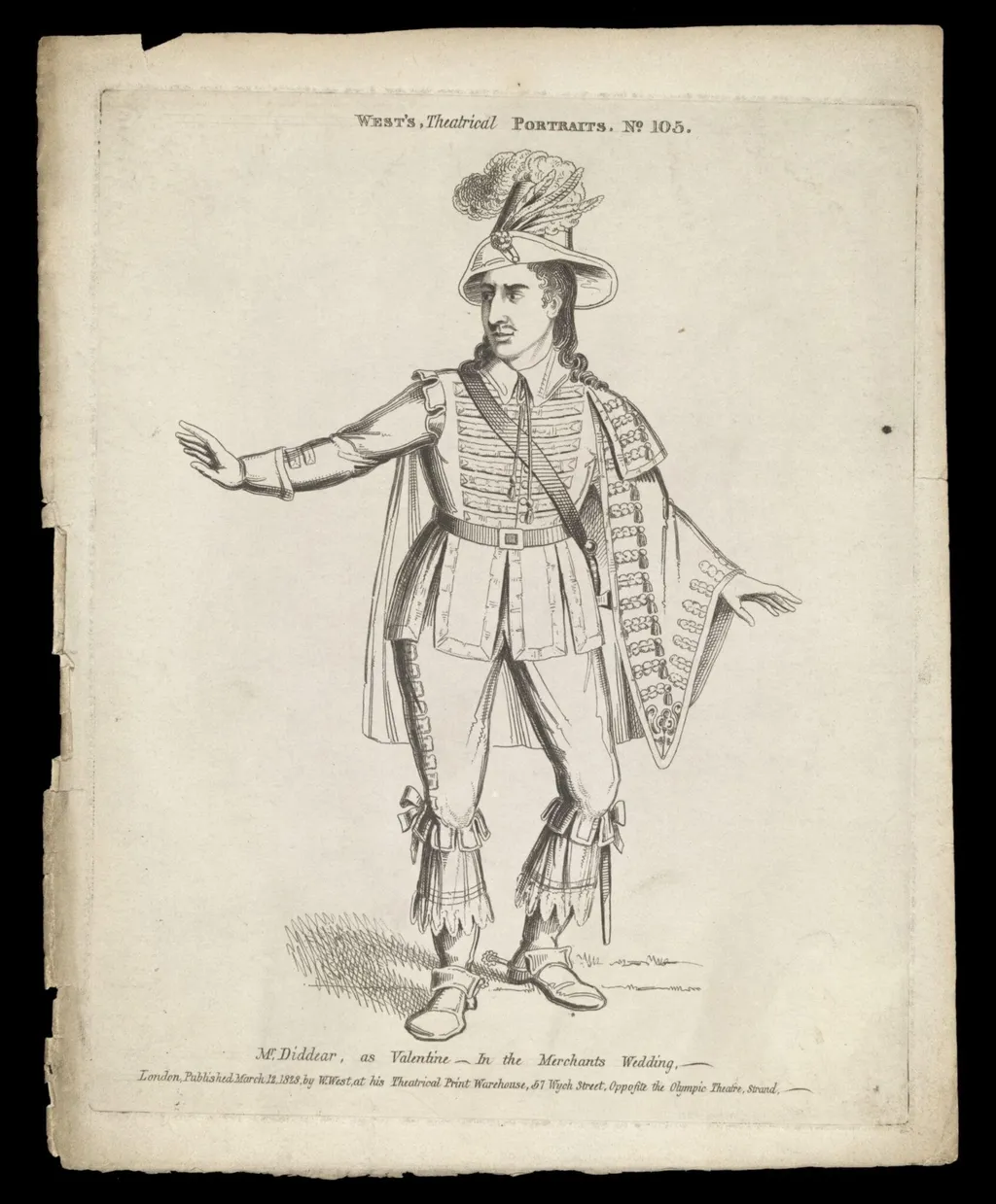 H Beard Print Collection, by William West, 1828