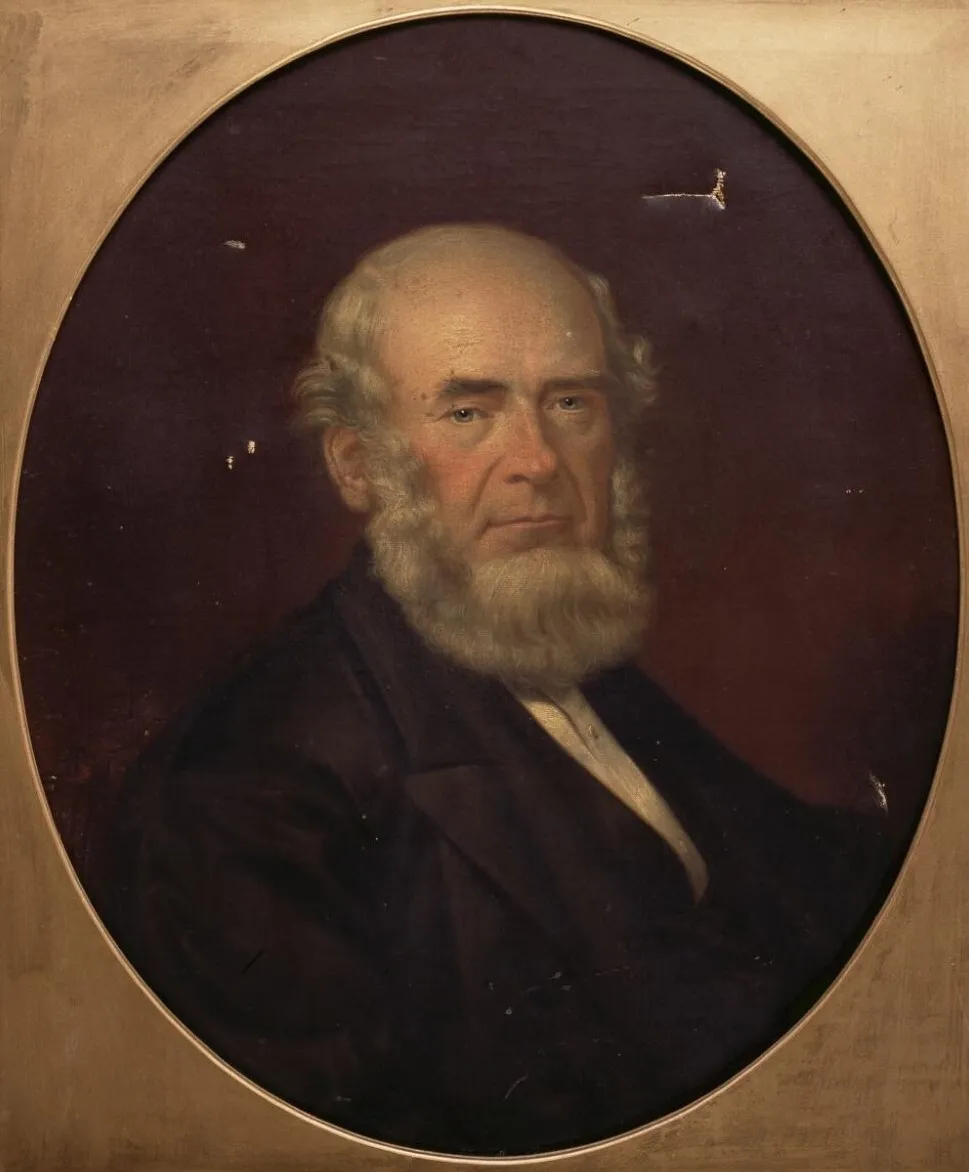 Henry Richard Esq MP, by William Williams, oil, 1870