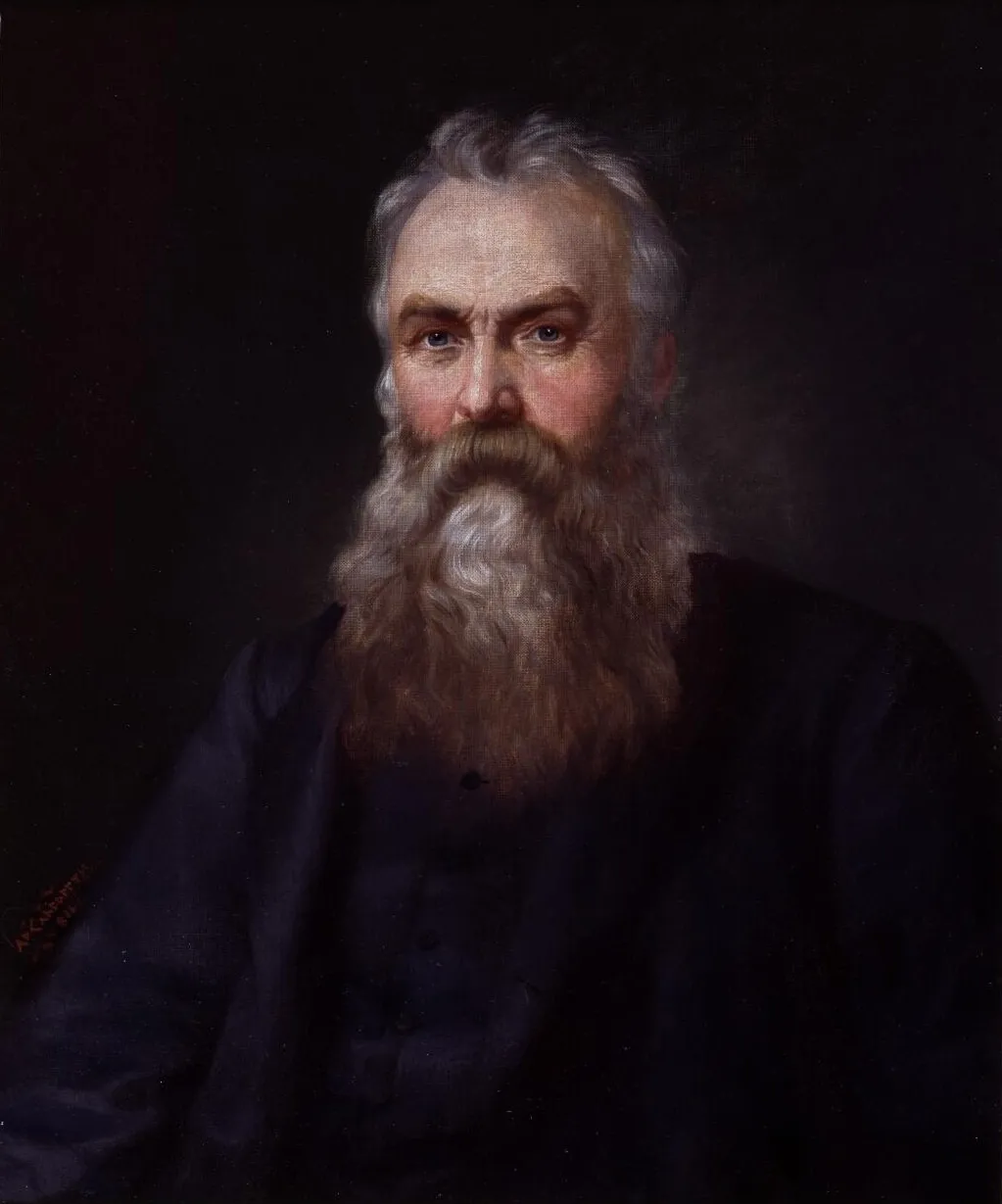 Michael D. Jones, by William Williams, oil, 1890
