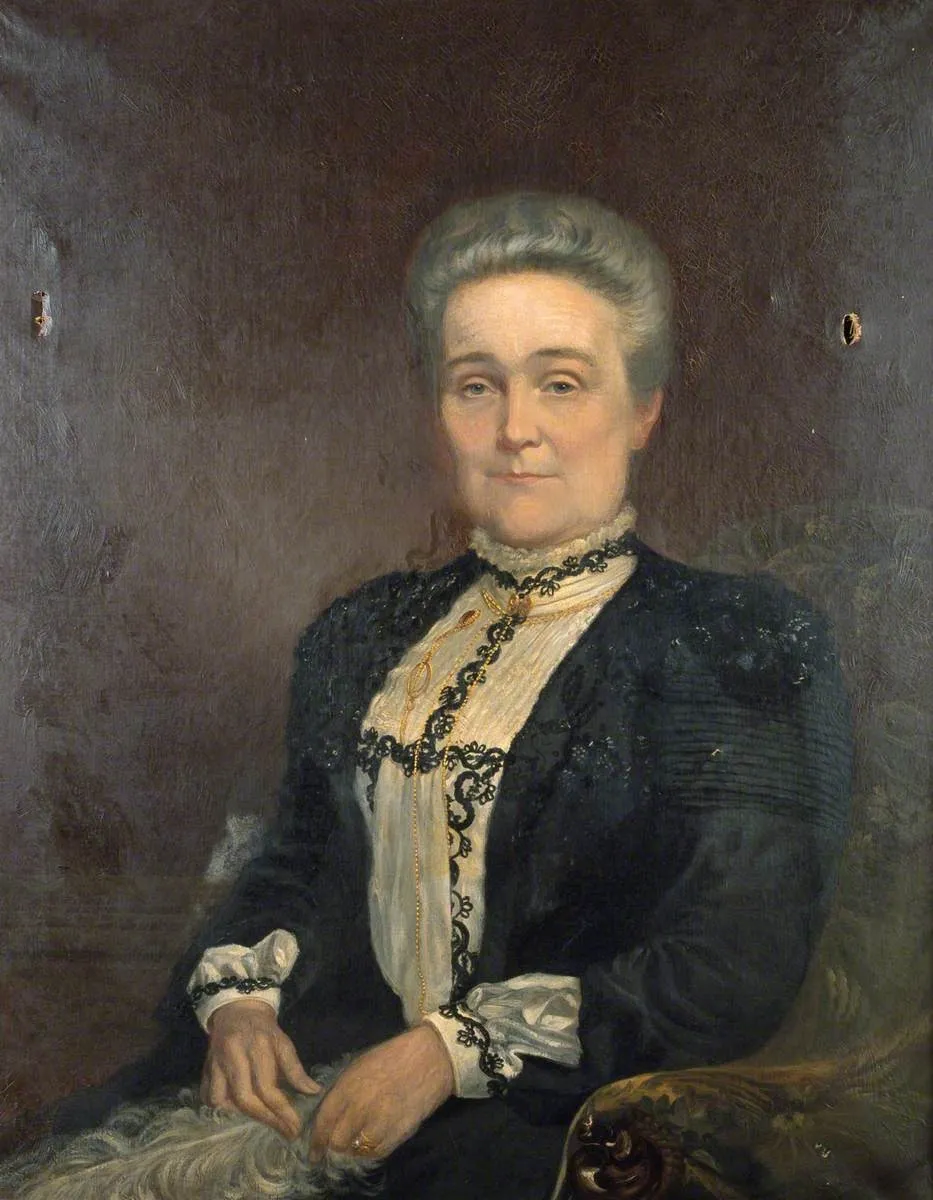 Portrait of an Unidentified Woman, by William Williams, oil, 1903