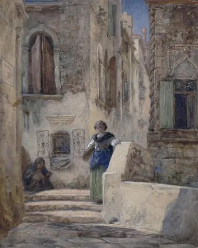 Street in Venice, by William Wood Deane