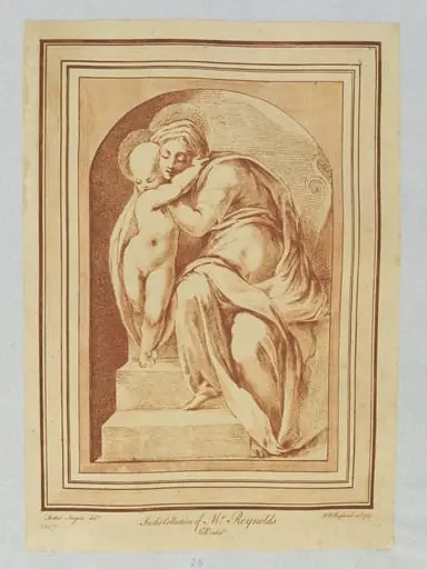 Virgin and Child, by William Wynn Ryland