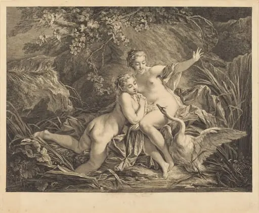 Jupiter and Leda, by William Wynne Ryland
