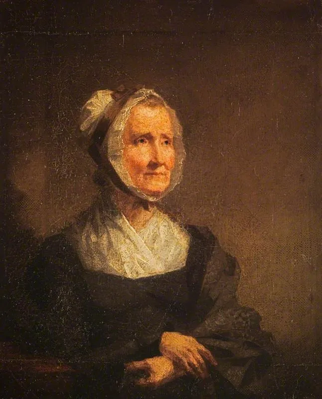 The Artist's Mother (Isabella Newton, Mrs John Yellowlees, 1753 - 1825), by William Yellowlees, oil, 1835