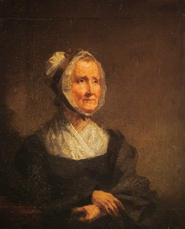 The Artist's Mother (Isabella Newton, Mrs John Yellowlees, 1753 - 1825), by William Yellowlees