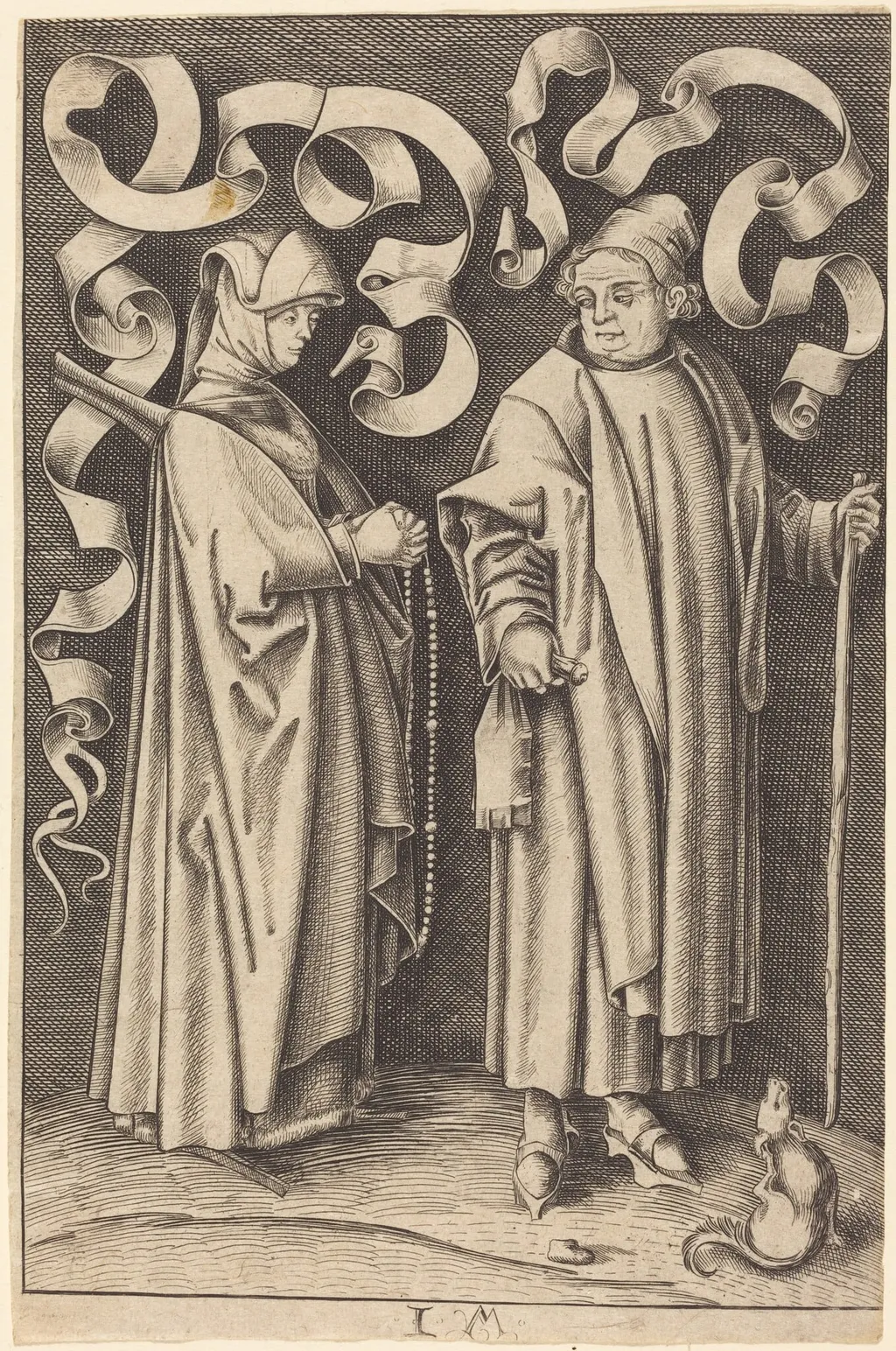 The Churchgoers, by William Young Ottley, ink, 1804