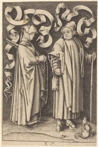 The Churchgoers, by William Young Ottley