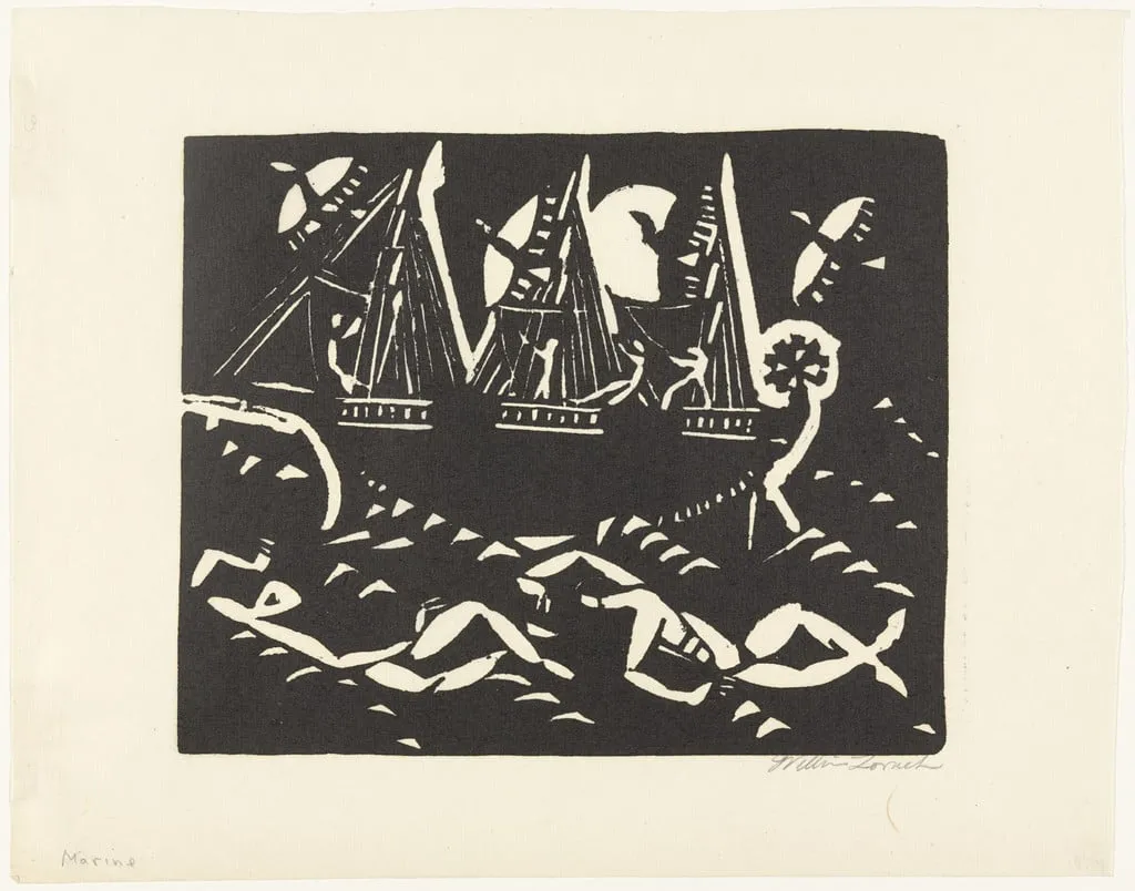 Untitled, by William Zorach, 1916