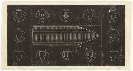 Untitled, by Willie Cole