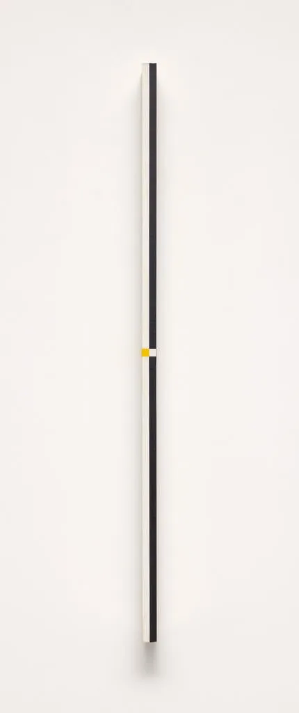 Untitled, by Willys de Castro, oil, 1961