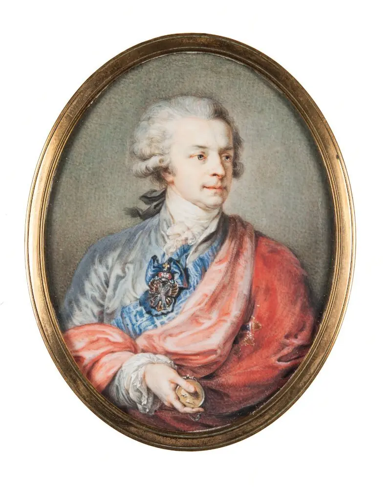 Portrait of Count Michael George Mniszech, Grand Marshall of the Crown, by Wincenty de Lesseur