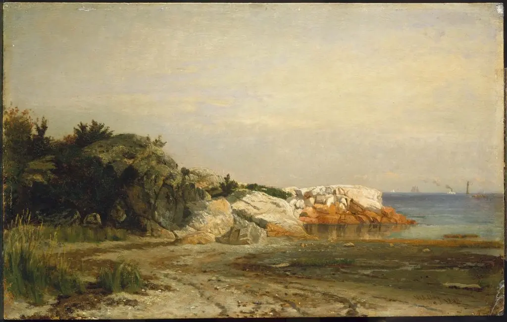Rocks at Cohasset, by Winckworth Allan Gay