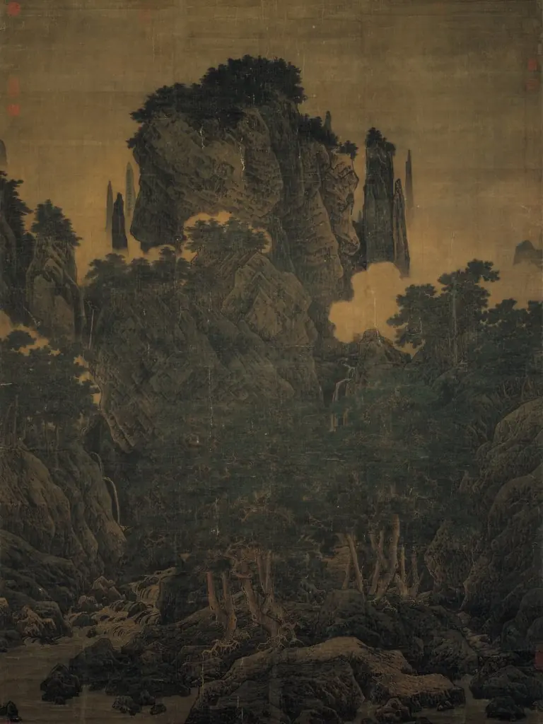 Wind in Pines Among a Myriad Valleys
