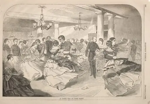 A Cadet Hop at West Point, by Winslow Homer