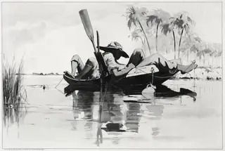 A Fishing Party, by Winslow Homer